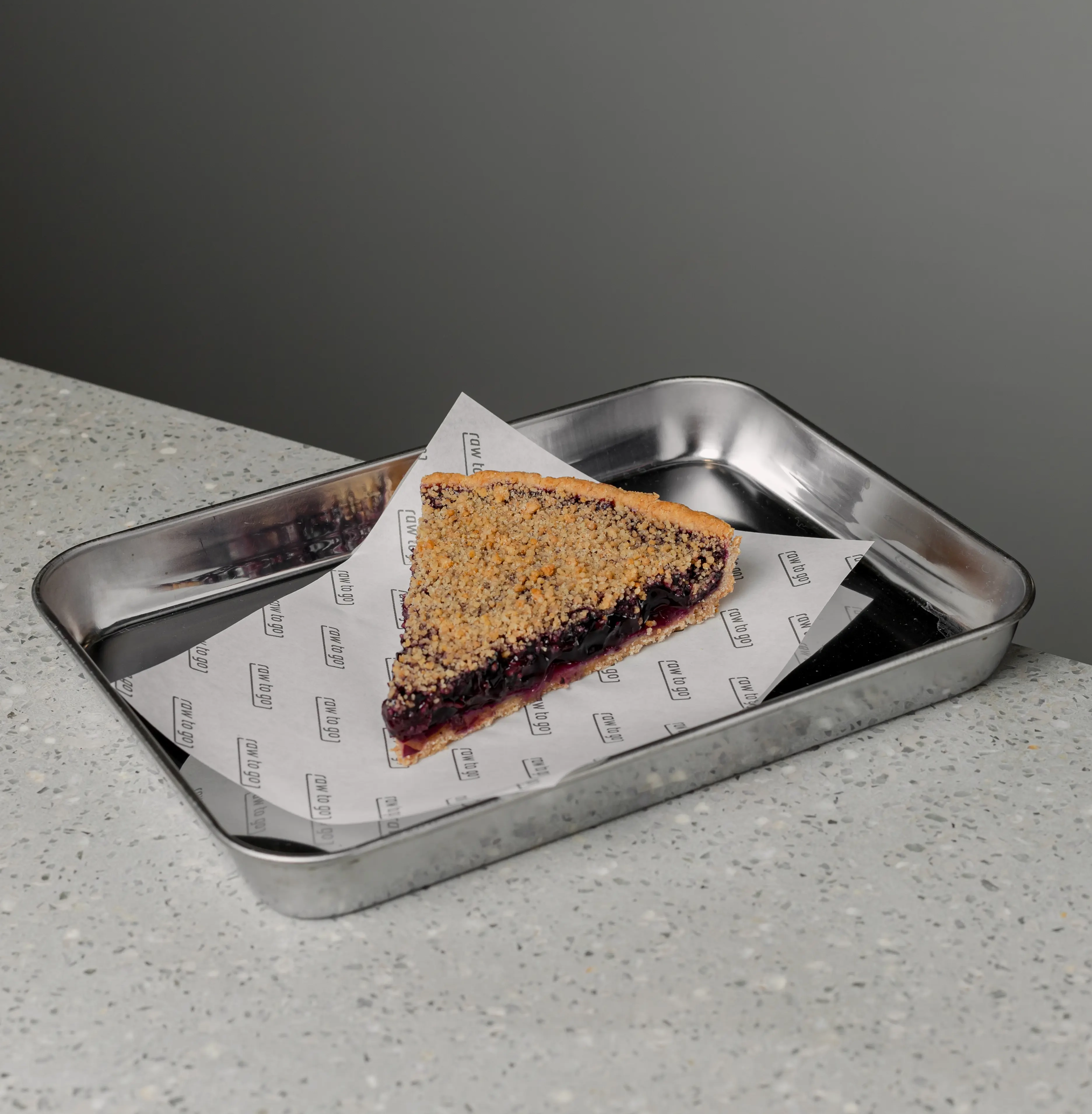 Черничный пирог