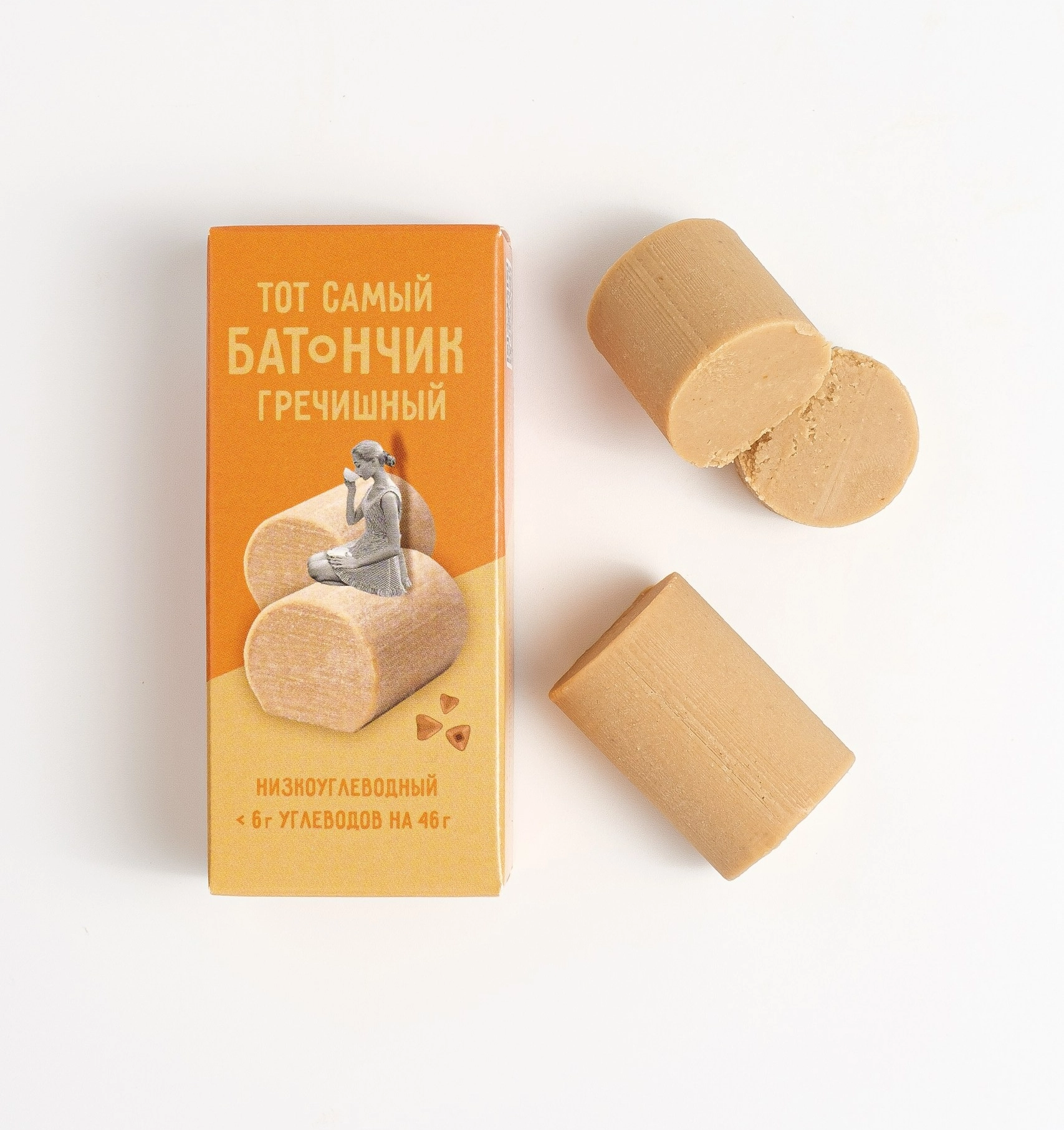 Товар Конфета «Sweet candy» с гречихой БЕЗ САХАРА 2шт